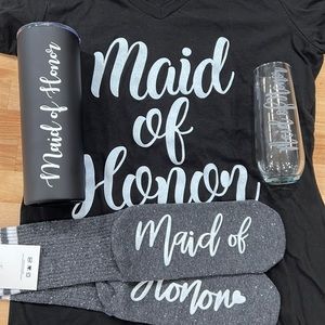 Maid of Honor gift set